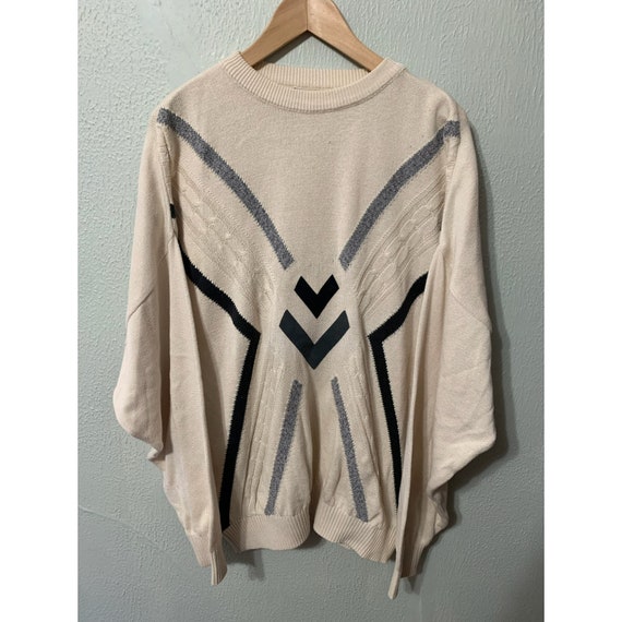 Vintage Crosshairs Knit Sweater - image 1