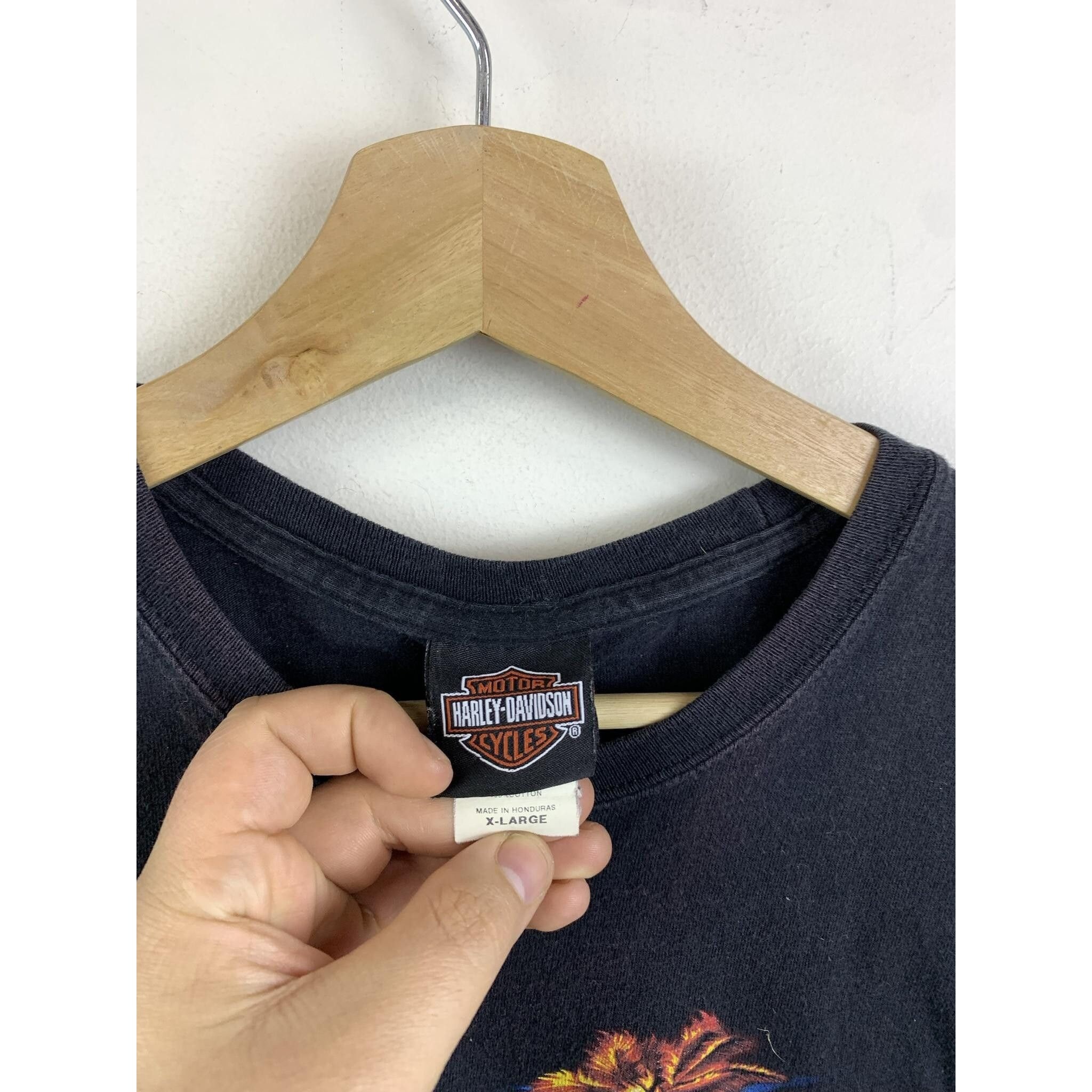 Vintage Harley Davidson Shirt Key West Florida Motorcycle Shirt 