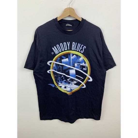 【90s】ムーディーブルースのヴィンテージTシャツ ヴィンテージ 1986 ザ・ムーディー・ブルース シングルステッチ