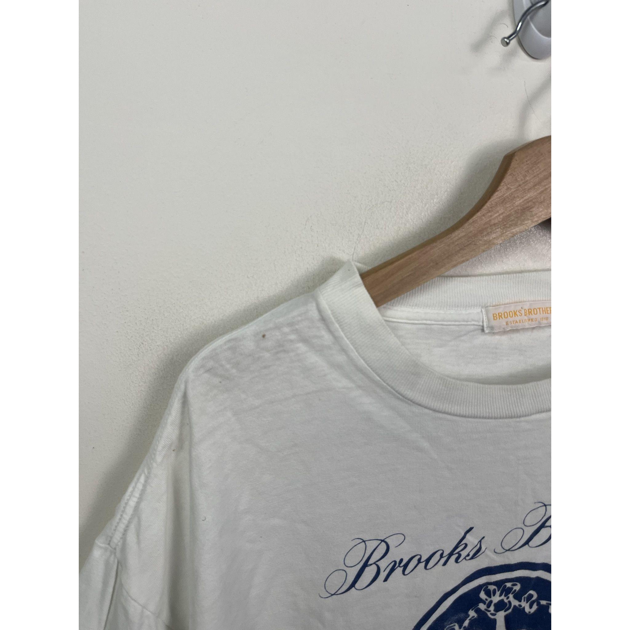 Vintage Y2K Brooks Brothers Logo Tee Shirt Size Xlvintage Tshirt