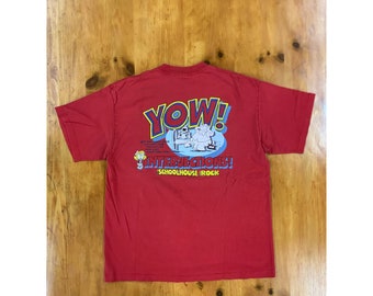 Vintage 1990s School House Rock Interjections Teevintage tshirt
