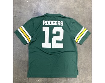 Araron Rodgers Green Bay Packers Football Jersey #12 Size XL NFL