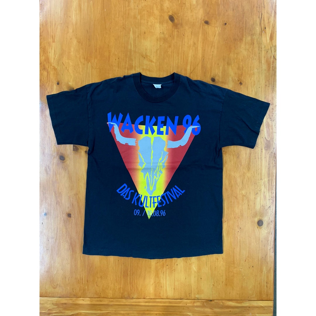 Vintage 1996 Wacken Metal Festival T-shirtvintage Tshirt - Etsy