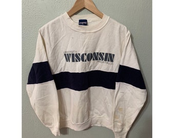 Vintage Jansport Wisconsin River Falls Crewneck