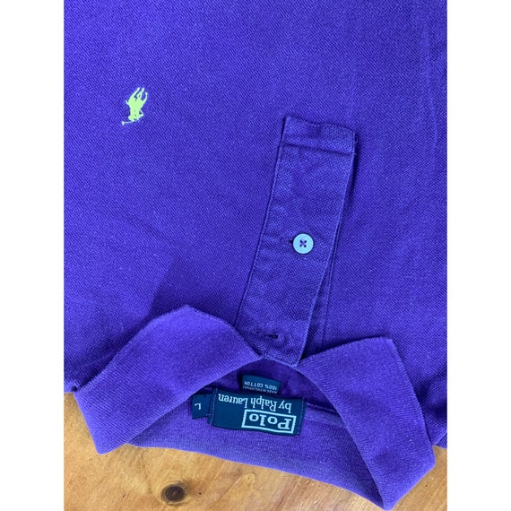 Vintage Polo Ralph Lauren Purple Polo - image 2