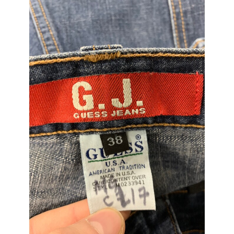 Vintage Guess Hip Hop Jeans Shorts image 2