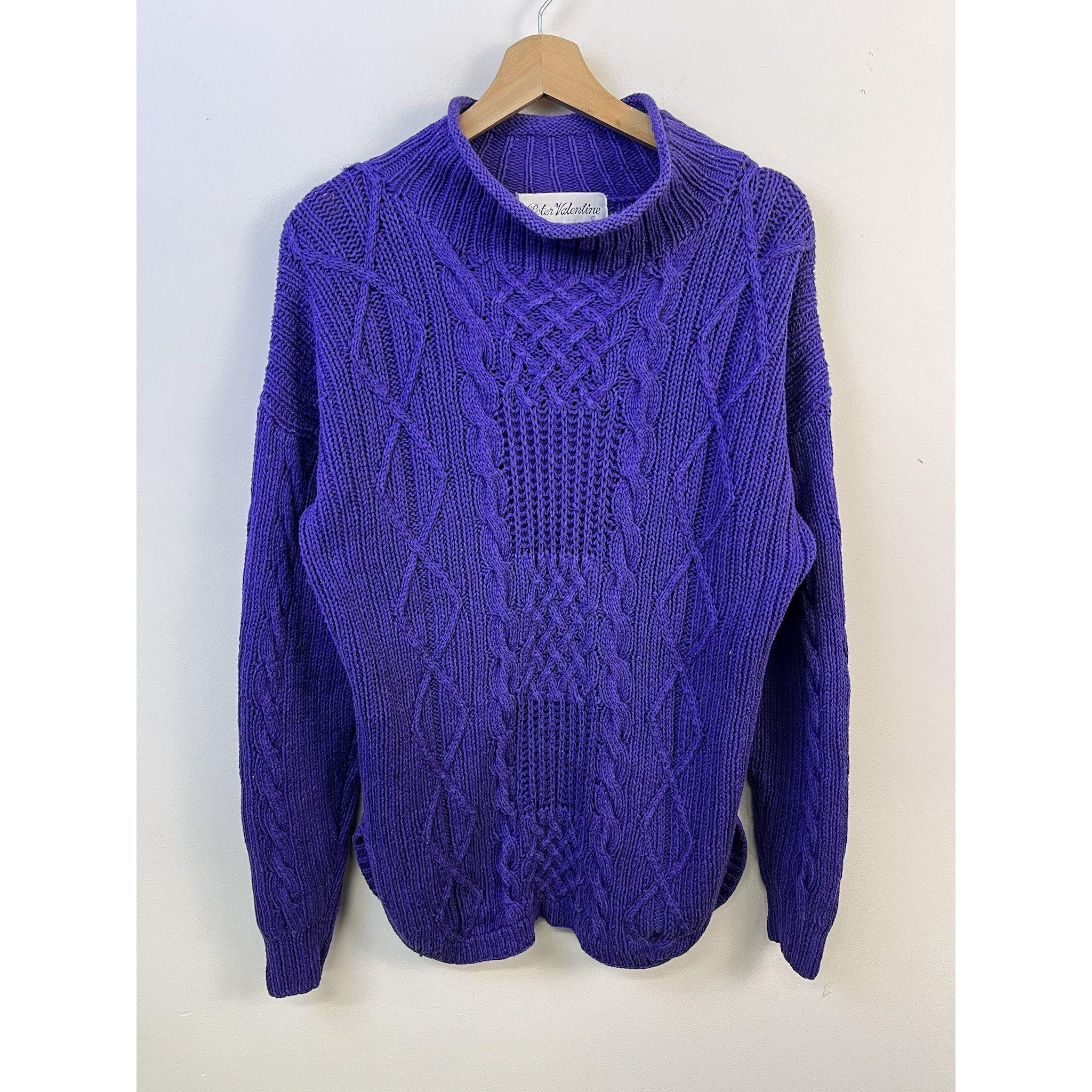 トップス PALELOWN vintage Knit Luka 80's Pastel Patterned Knit (M-L) – Retro and Groovy