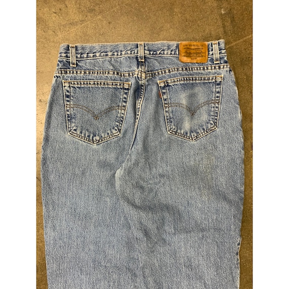 Vintage Levi's 545 Brown Tab Light Wash 36x30 2000s Y2k 90s 80s