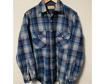 Vintage SJB 1990s Chest Flannel Shirt