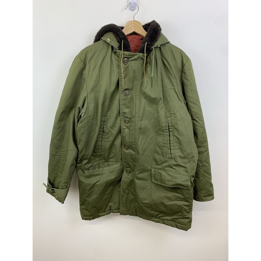 Vintage Military B9 Jacket Fur Hood US Army B9 Parka Coat Size M ...