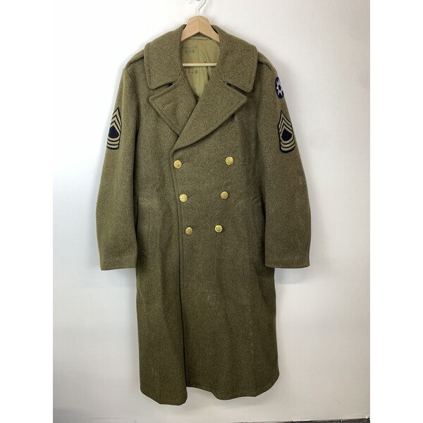 Ww2 military overcoat etsy
