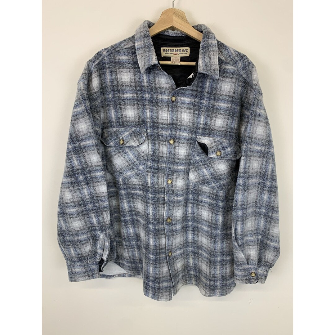 トップス flannel check shirt / fleece 90s il_1080xN.6263265020_m9eb.jpg