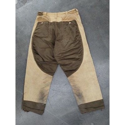 Vintage Canvas Work Pants Saftbak Polyester Doublefront Work Pants