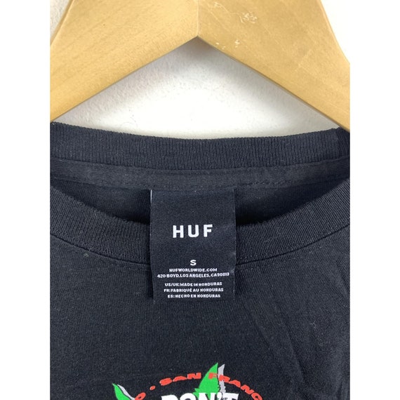 Vintage HUF Don't Give Me No Weed Longsleeve Tee … - image 2