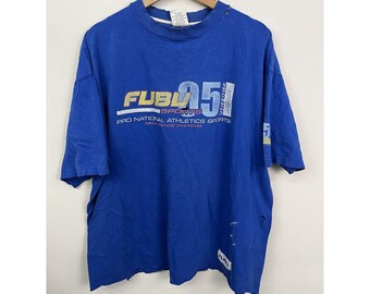 Vintage Y2K FUBU 2005 Endurance Systems Distressed Tee Shirt Size XLvintage tshirt