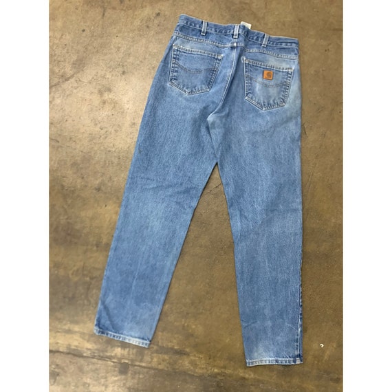Vintage Carhartt Fade Distressed Jeans 2000s y2k … - image 6