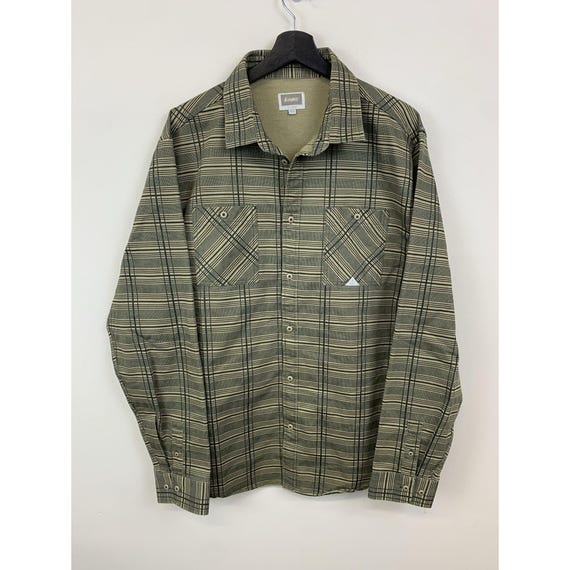 Christmas Gift Ideas Vintage Flannel 90s Altamont Multicheck Flannel Size XL Christmas Gift Vintage