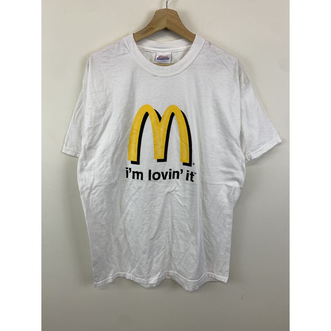 Vintage Mcdonalds Tee Shirt 1990s I m Lovin It Mcdonalds Tee Shirt Vintage Mcdonalds Tee Shirt 1990s I m Lovin It Mcdonalds Tee Shirt