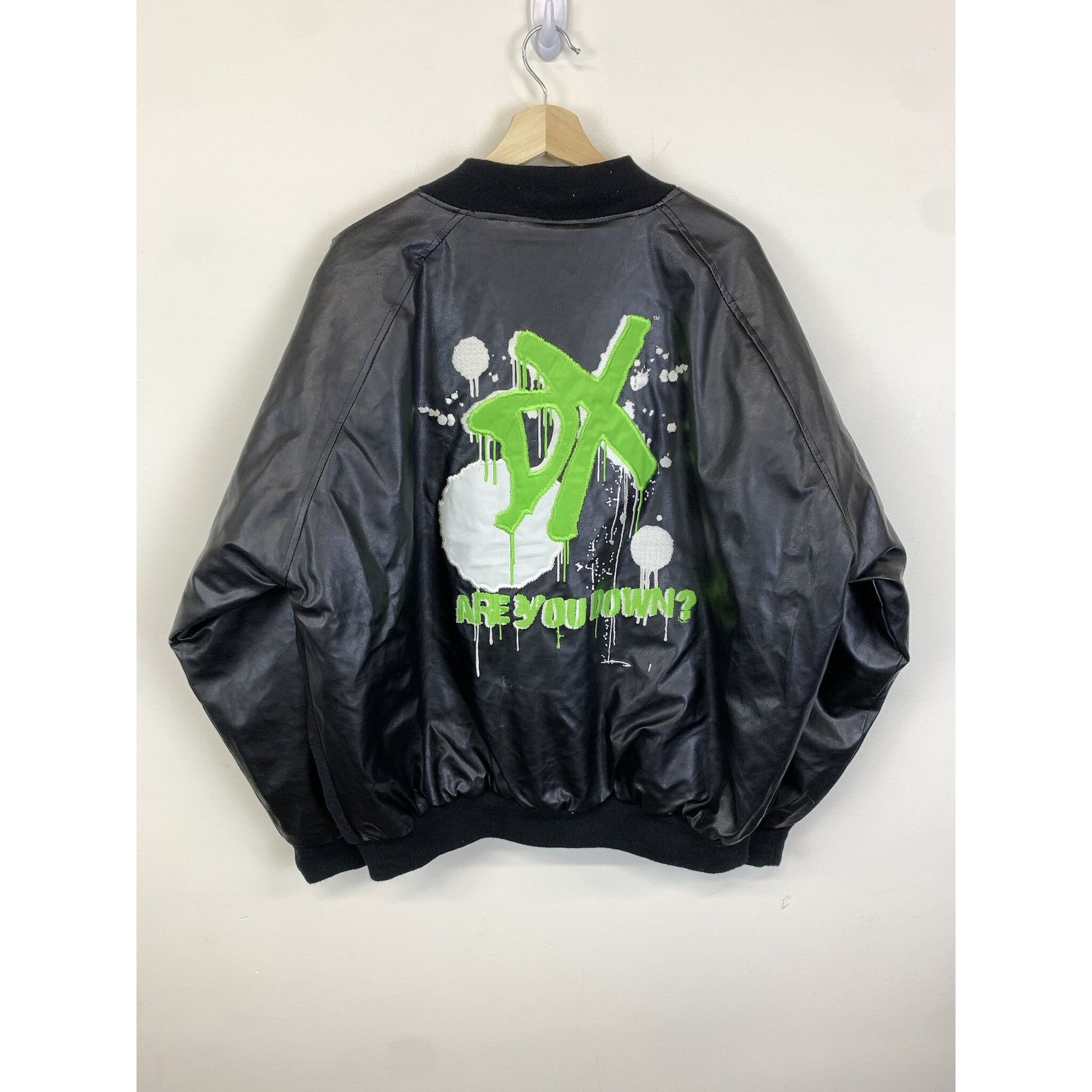 Vintage D Generation X WWE Varsity Jacket 90s Wwe Wwf DX Are You