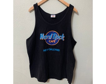 Vintage shard Rock Cafe New Orleans Tank Topvintage tshirt