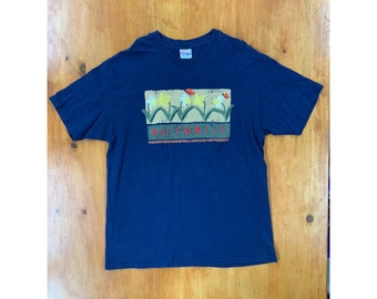 Vintage Daffodils Art Teevintage tshirt