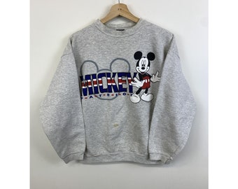 ヴィンテージ ミッキーマウス パトリオット ウォルト ディズニー クルーネック