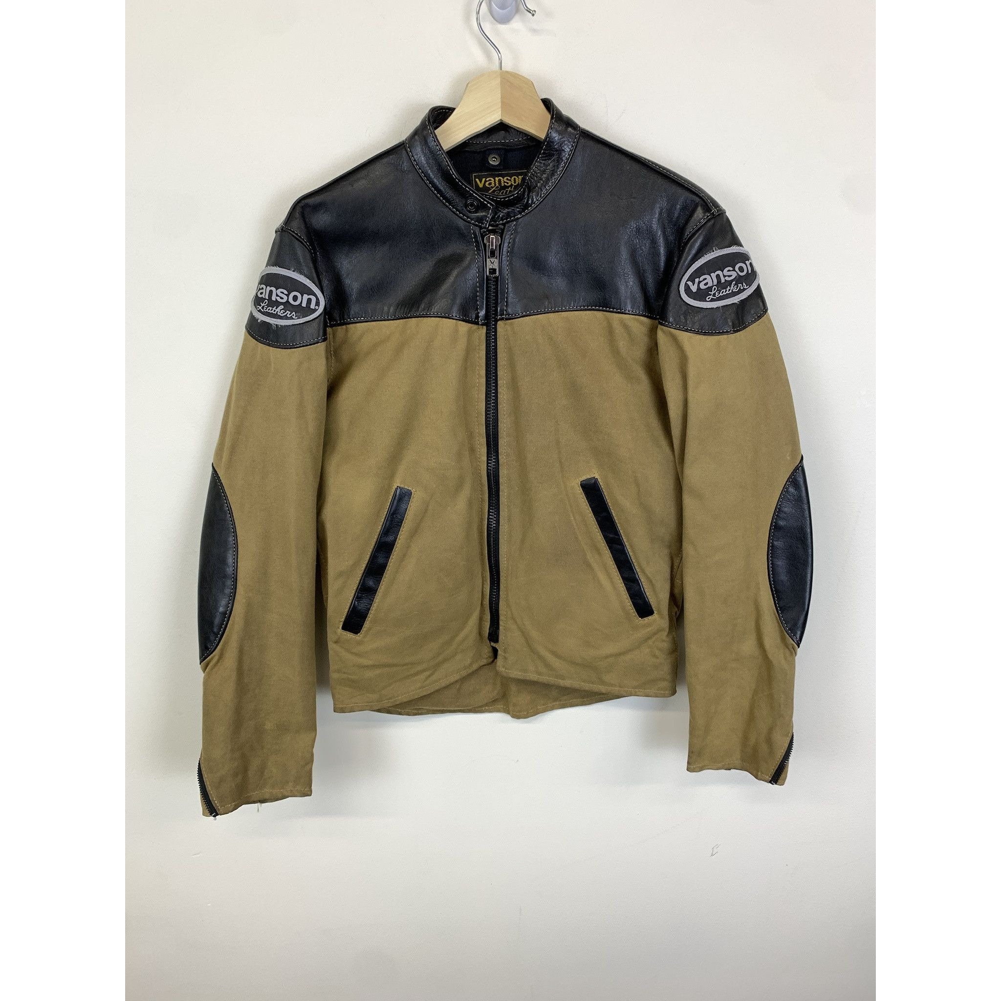 ジャケット・アウター vintage C&S Mackinnon leather jacket S vintage C&S Mackinnon leather jacket S