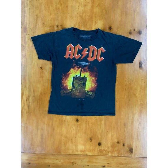 AC/DC ヴィンテージバンドT ツアーT 1980 ビンテージロックT