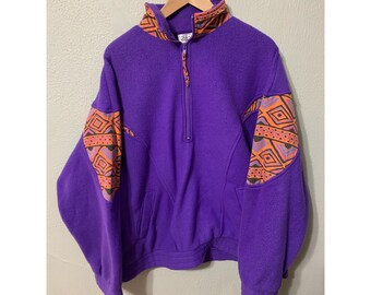 Jaqueta de lã vintage Vaporwave Diamond Neon dos anos 90