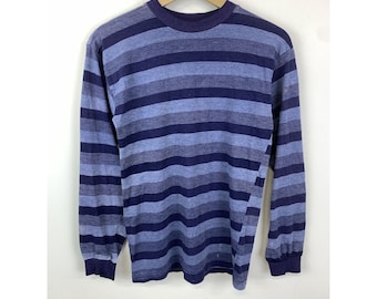 Chemise thermique gaufrée à manches longues vintage des années 1980 (XL) - France