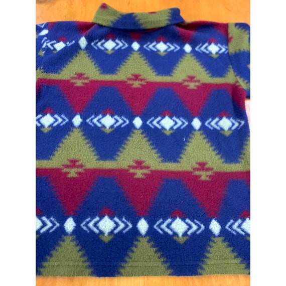 Vintage Jordache Aztec Pattern Fleece - image 2