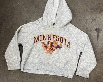 Vintage 1990s Kids University of Minnesota Hoodie Size 2T