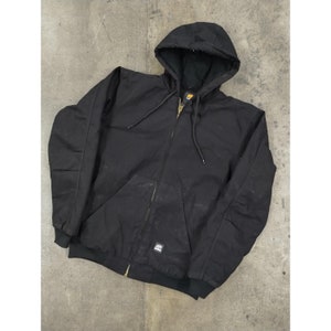 Vintage 1990s Black Carhartt Active Jac Jacket / Workwear