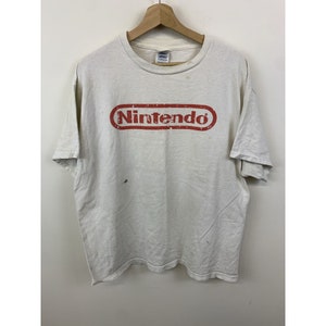 ヴィンテージ 任天堂ロゴTシャツ Y2K ビデオゲームTシャツ サイズXL