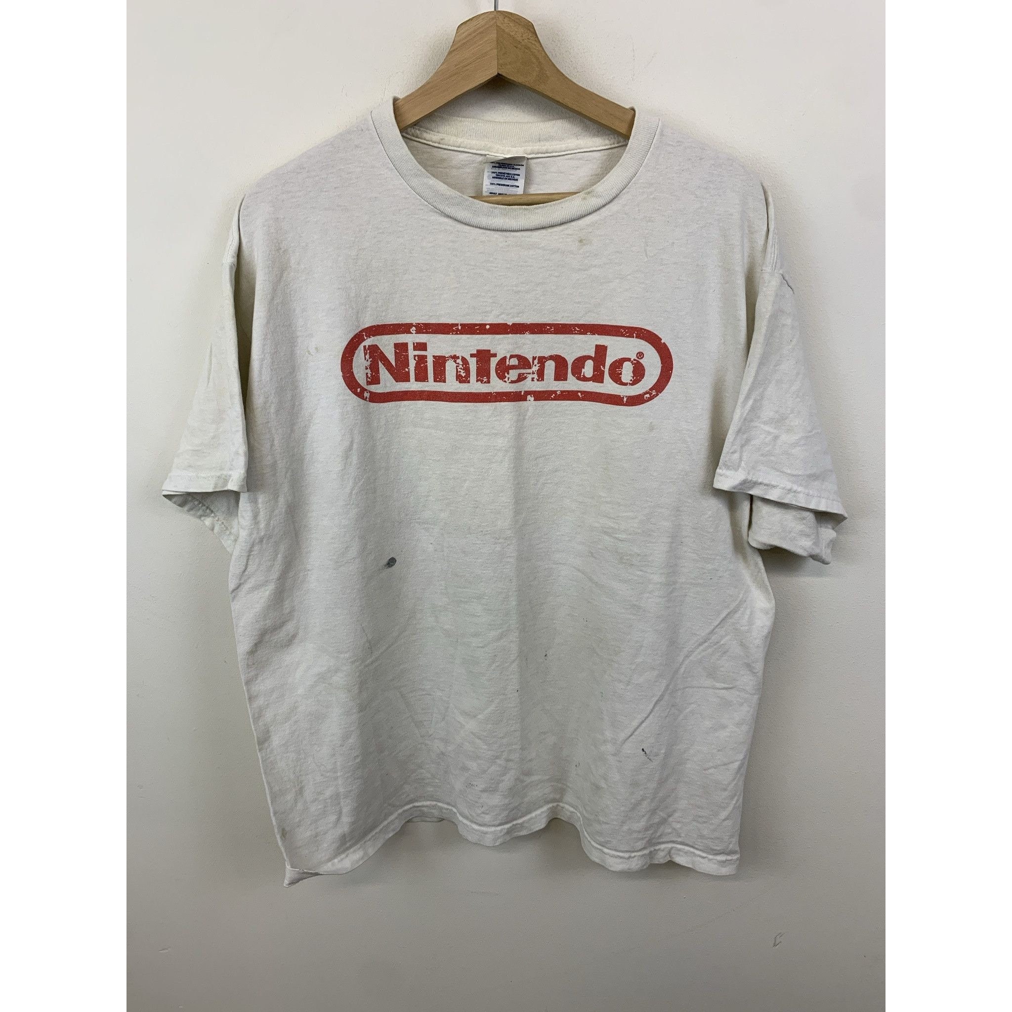 ヴィンテージ 任天堂ロゴTシャツ Y2K ビデオゲームTシャツ サイズXL