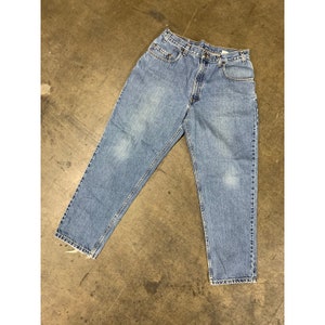 Vintage Levi’s 545 Brown Tab Light Wash 36x30 2000s y2k 90s 80s mens womens gift Pants Jeans Bottoms