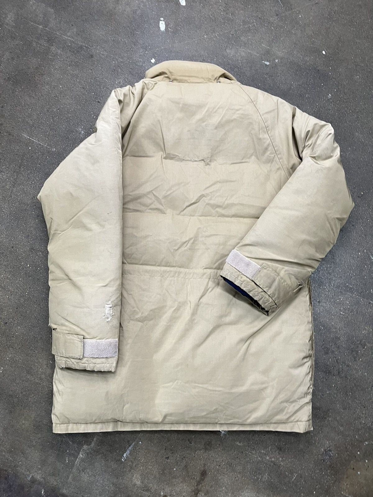 Vintage the North Face Puffer Parka 90s TNF Long Coat Size L 