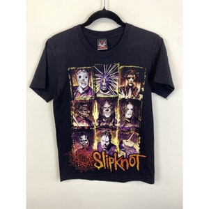 Vintage Slipknot Tour Tee Shirt Slipknot Band Tee Size L True Vintage Band Tee Gift for Him gift for Her Metal Rock Band Teevintage tshirt