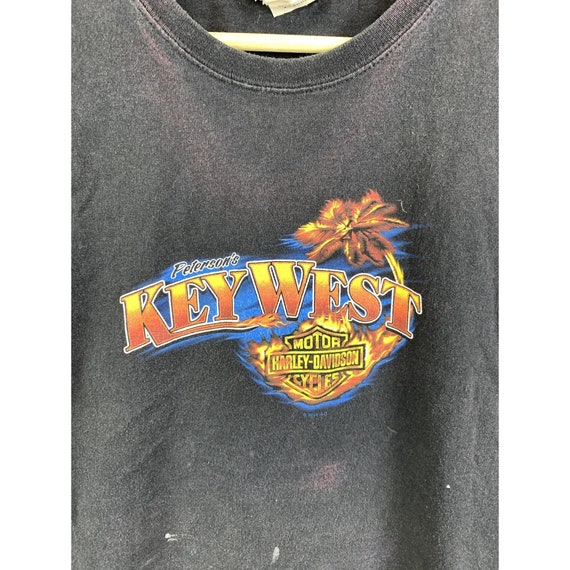 Vintage Harley Davidson Shirt Key West Florida Mo… - image 5