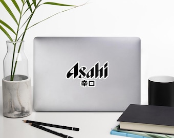 Asahi Japanese Kanji Vinyl Decal Sticker