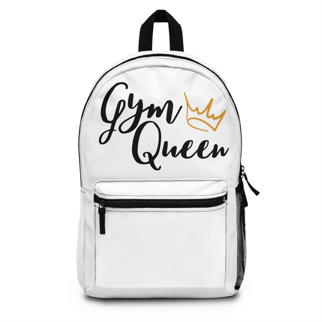 Gym Queen Backpack Queen Leather Backpack Gym Leather Bag Etsy