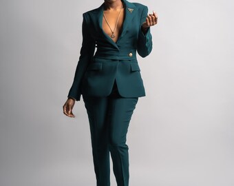 Eden Green Women Suit