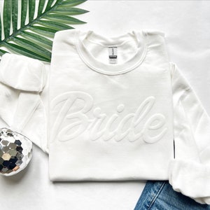 Bride sweatshirts, bachelorette party sweatshirts, bride and bridesmaids sweatshirts