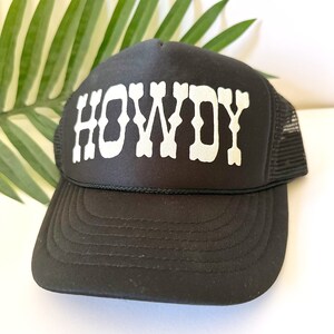 Howdy truckerkeps, damtruckerkeps, sjökeps, flodkeps, western truckerkeps bild 2