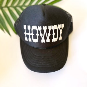 Howdy truckerkeps, damtruckerkeps, sjökeps, flodkeps, western truckerkeps bild 3