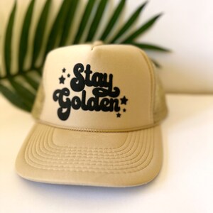 Stay Golden Sunshine Club Embroidery Trucker Hat main image 1