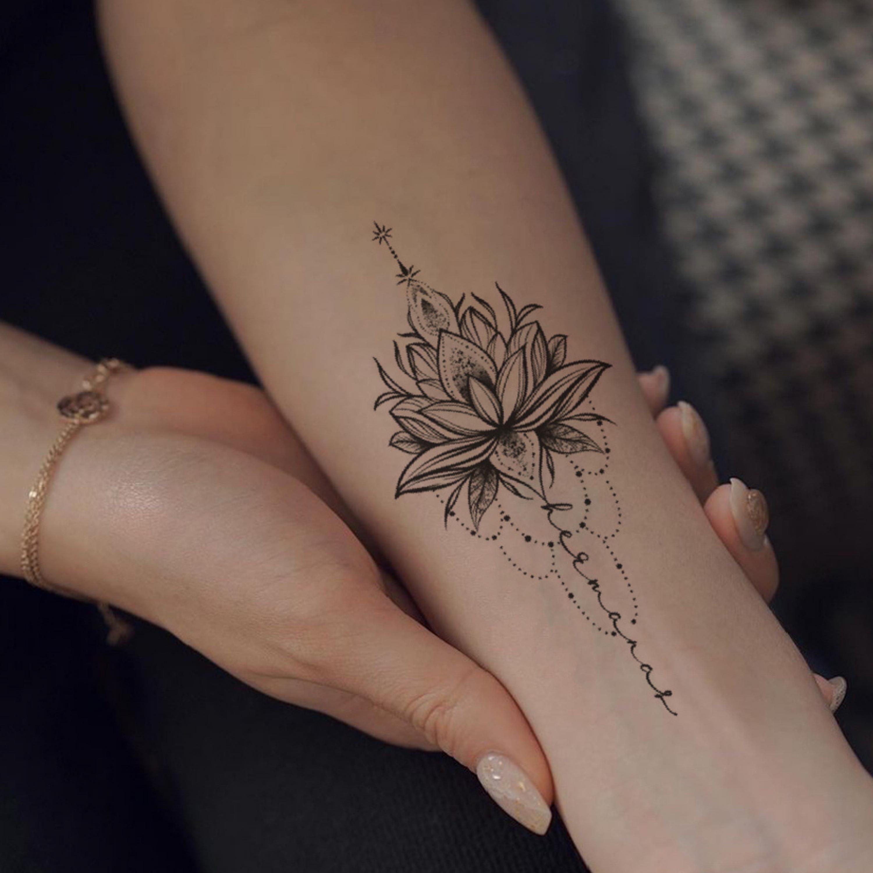 De vier elementen van de natuur tatoeage | Temporalis, image size:3000x3000