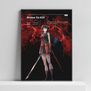 Akame ga Kill Esdeath Propaganda Poster