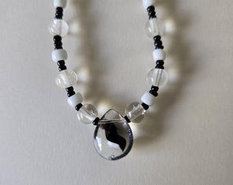 Necklace - Balance Teardrop