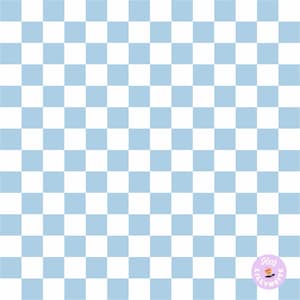 Può includere: Uno schema senza cuciture di quadrati bianchi e blu chiaro alternati. Lo schema si ripete in tutta l'immagine.